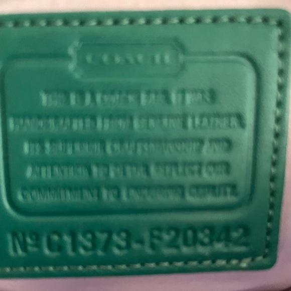 EUC Coach "Ashley" Mini Tote/Crossbody + Wallet - Picture 11 of 12